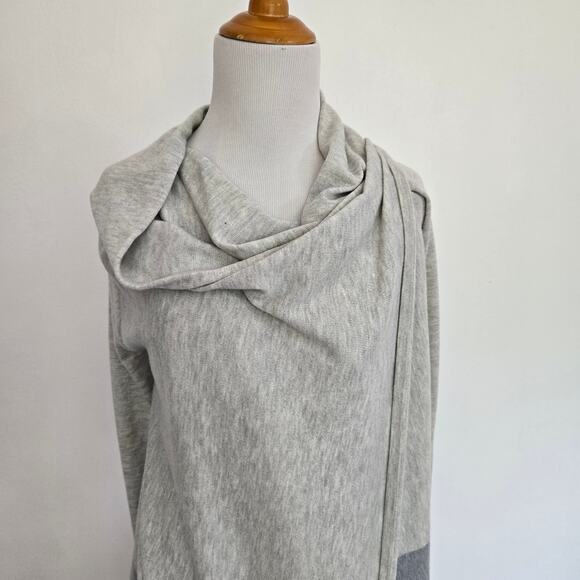 Smartwool Edgewood Wrap Sweater Merino Wool Lightweight Colorblock Women Small - Picture 6 of 14